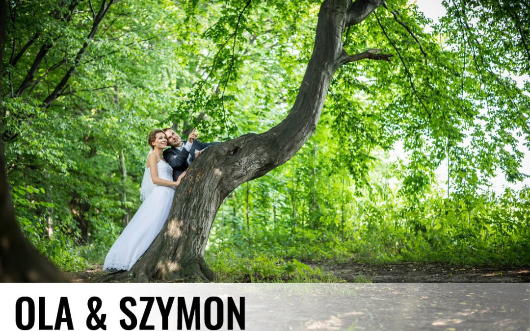 OLA & SZYMON – Fotografia ślubna Pszczyna Kobiór