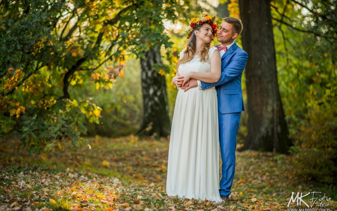 Fotografia ślubna Bielsko – plener ślubny w Pszczynie