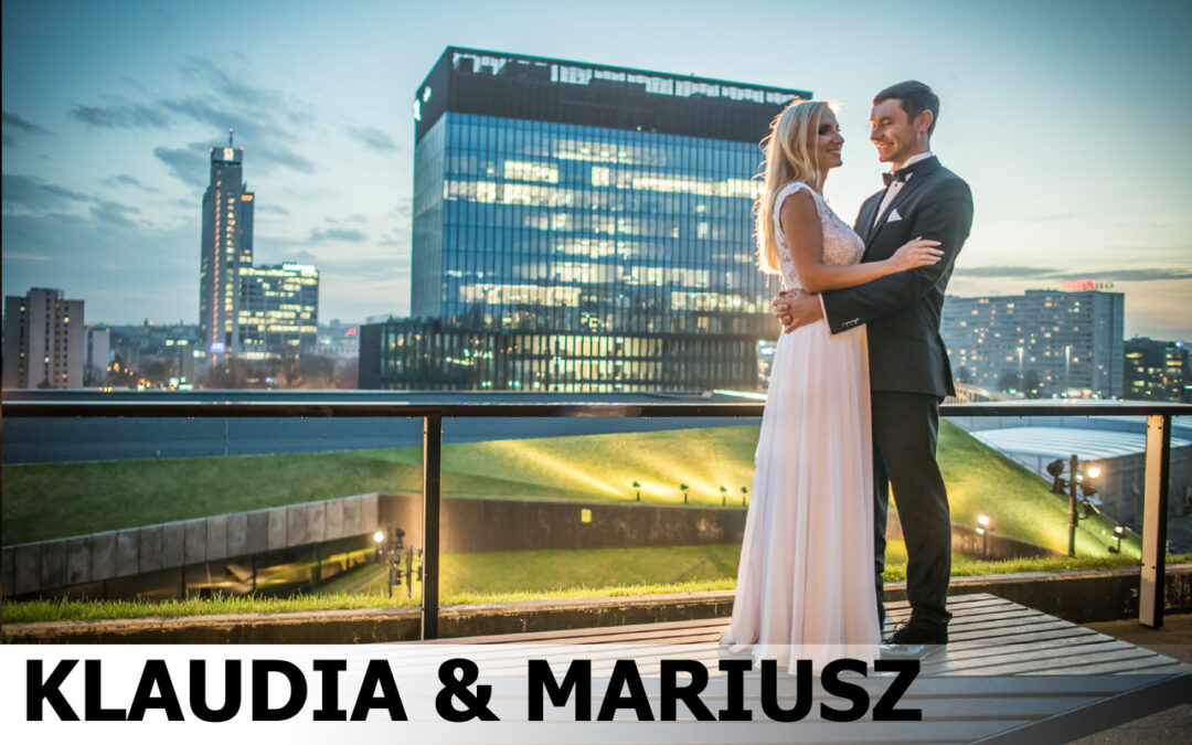 KLAUDIA & MARIUSZ – fotograf Tychy dom przyjęć Corona plener miejski Katowice sesja narzeczeńska